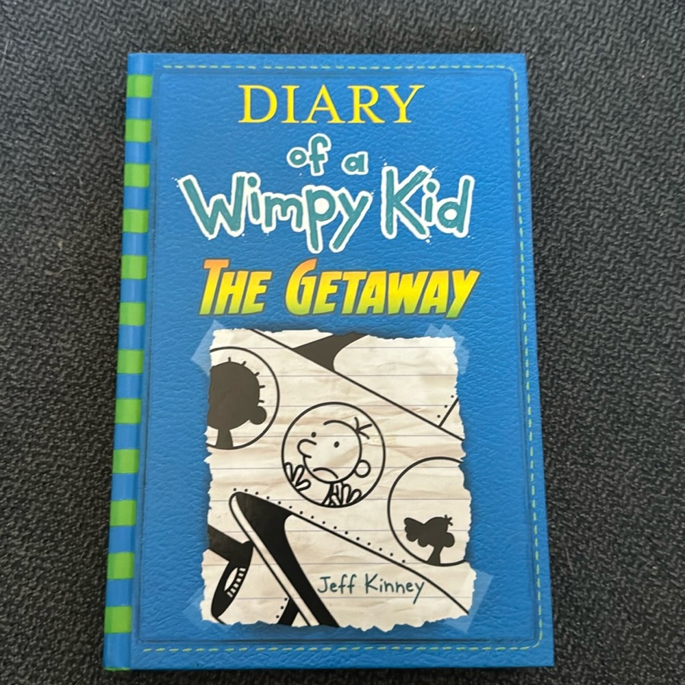 Hardcover Book, Diary of a Wimpy Kid, The Getaway by Jeff Kinney